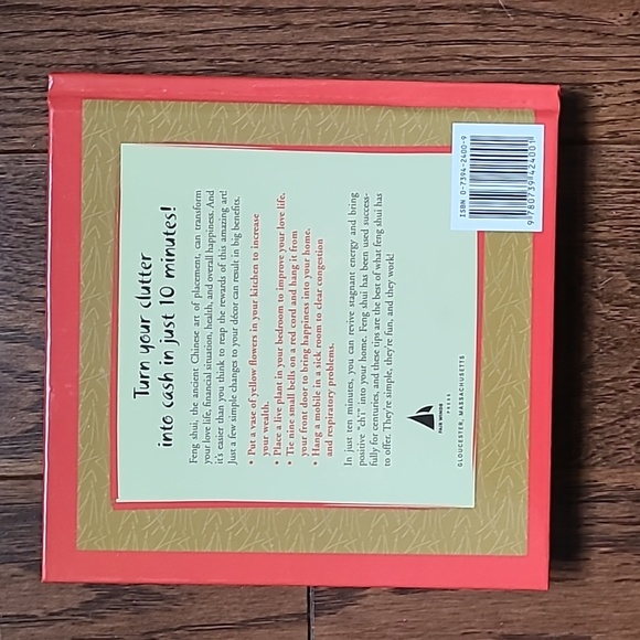 10 minute Feng Shui, easy tips for every room, hard cover book. Skype Alexander - Picture 2 of 2